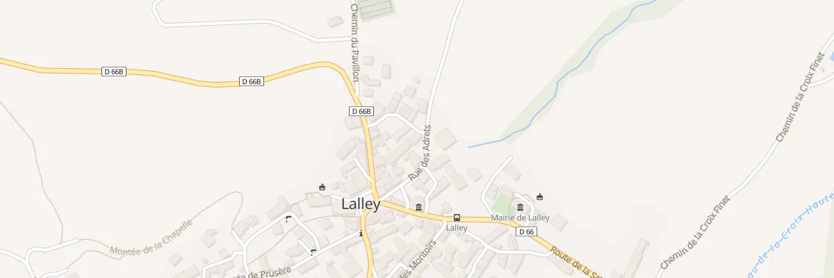 Plan du 5182 Le Village à Lalley