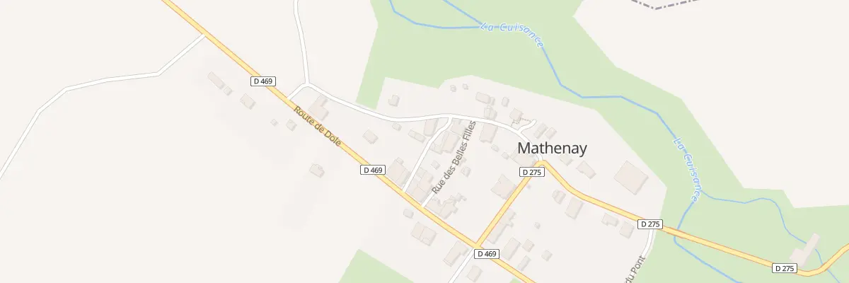 Plan du 4 Imp de la Forge à Mathenay