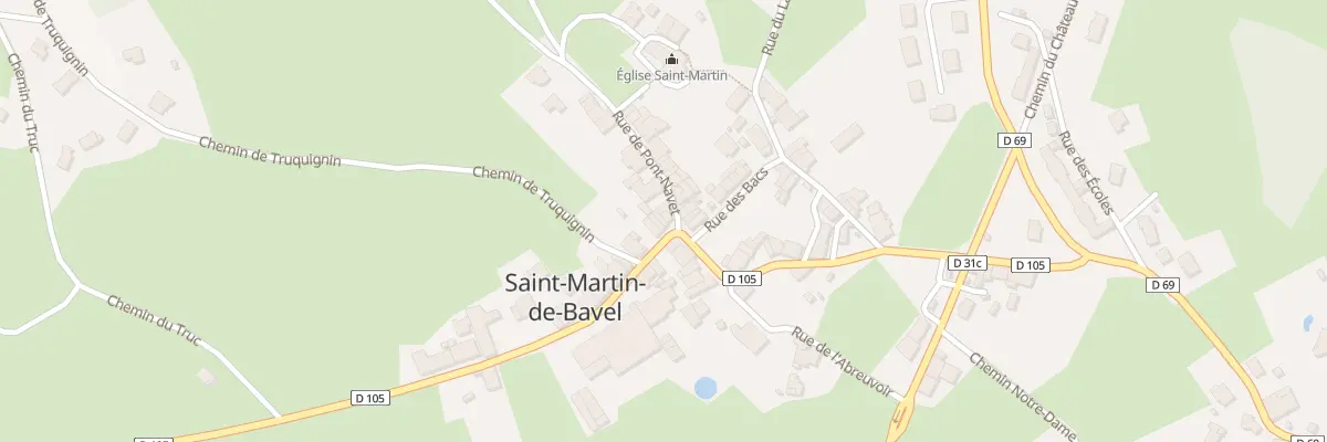 Plan du 254 Rue de Perou à Saint-Martin-de-Bavel