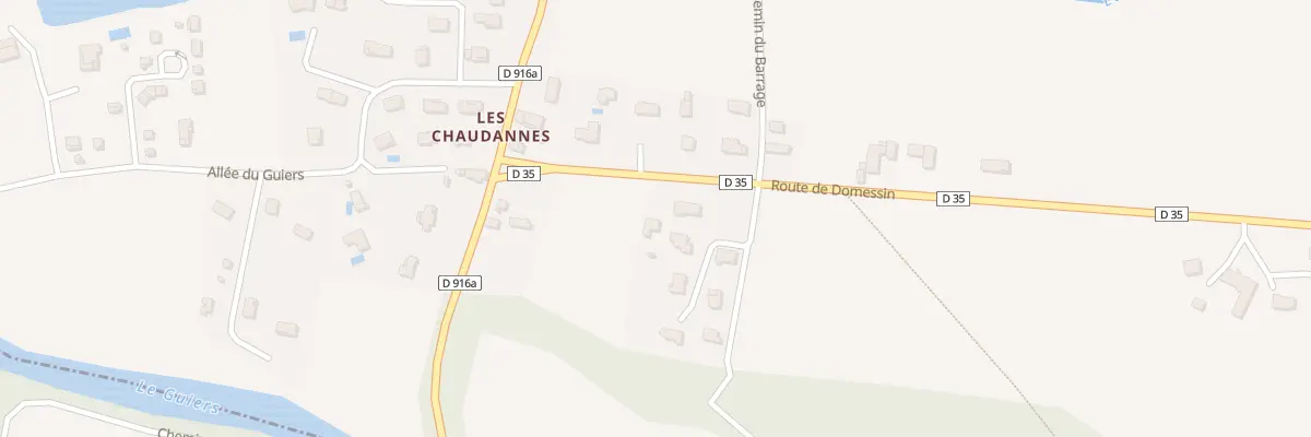 Plan du 120 Rte de Domessin à Belmont-Tramonet