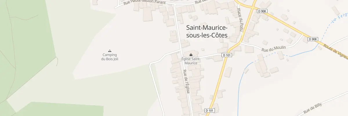 Plan du 20 Rue de l’Eglise à Saint-Maurice-sous-les-Côtes