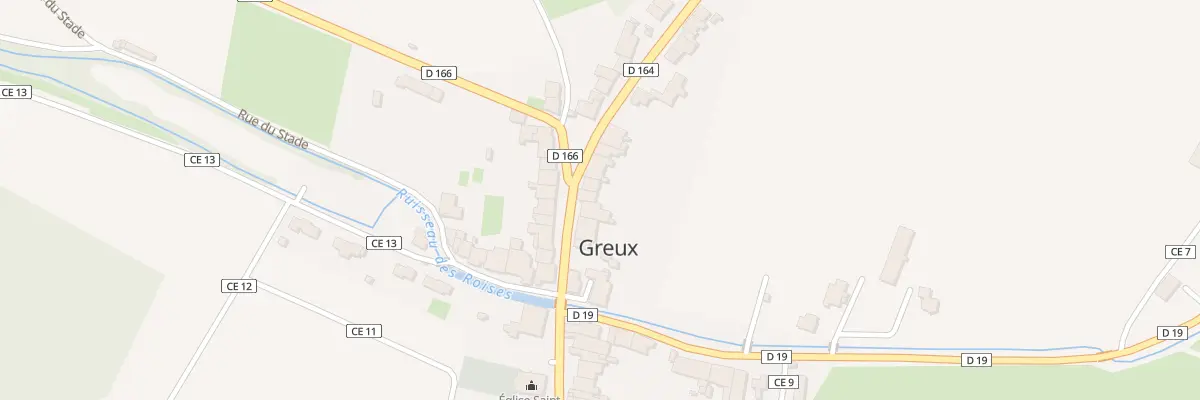Plan du 38 Rue Jeanne d’Arc à Greux