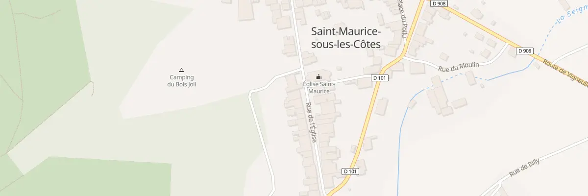 Plan du 22 Rue de l’Eglise à Saint-Maurice-sous-les-Côtes