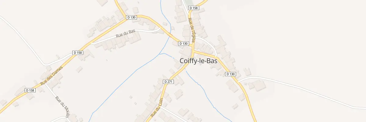 Plan du 6 Rue du Coin à Coiffy-le-Bas