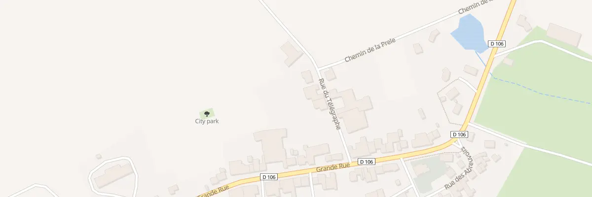 Plan du 3 Rue du Telegraphe à Éton