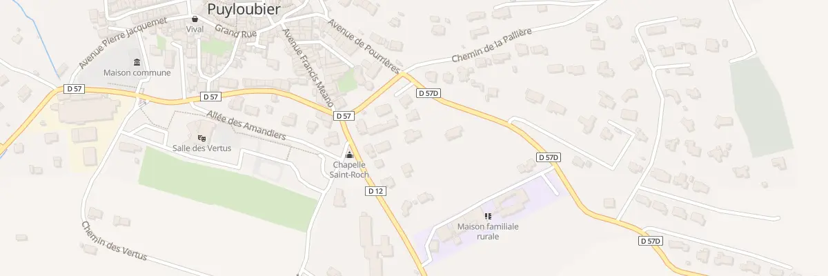 Plan du 90 Av du Huit Mai 1945 à Puyloubier