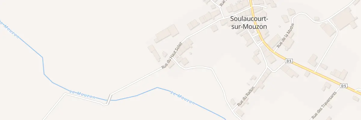 Plan du 18 Rue du Haut Soleil à Soulaucourt-sur-Mouzon