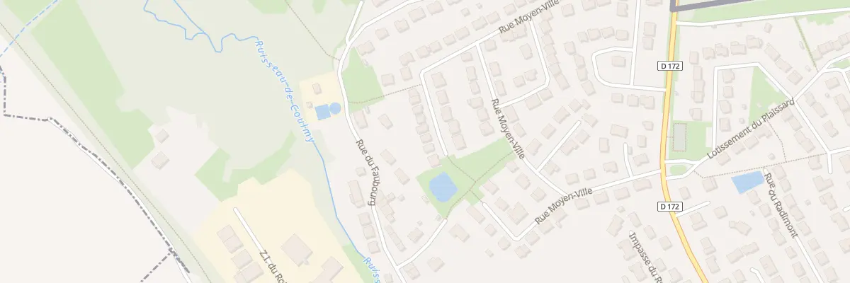 Plan du 31 Rue Moyen Ville à Gorcy