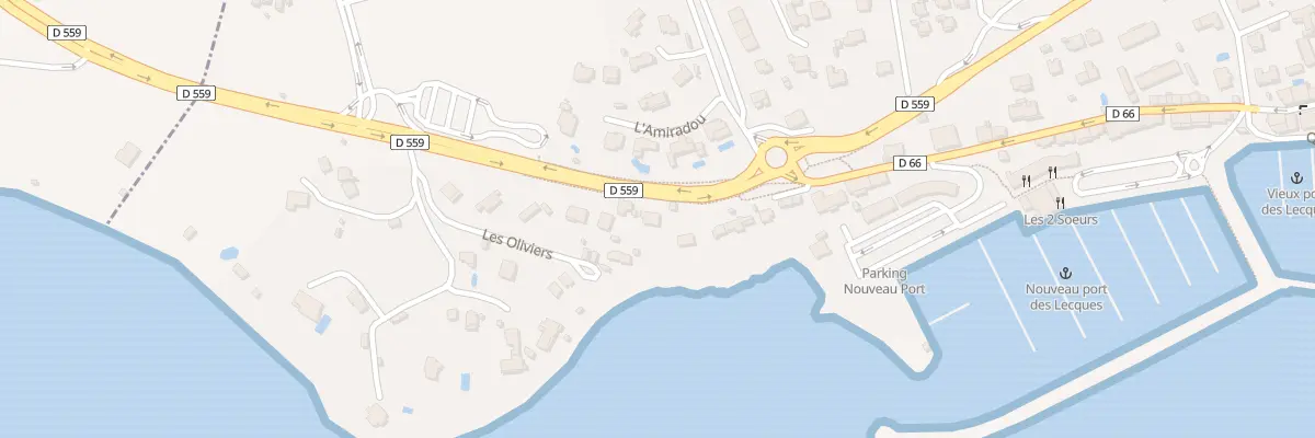Plan du 95 Av du Port à Saint-Cyr-sur-Mer