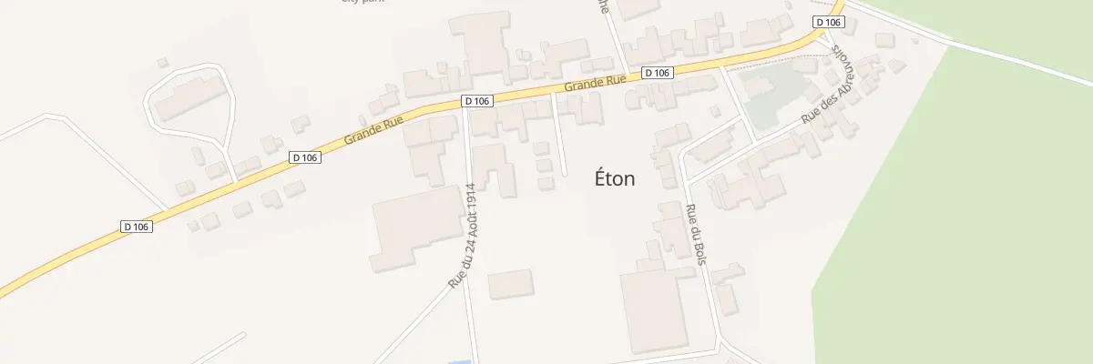 Plan du 6 Imp Cugnot à Éton