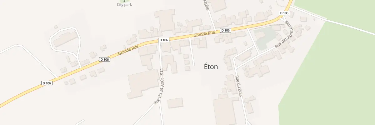 Plan du 4 Imp Cugnot à Éton