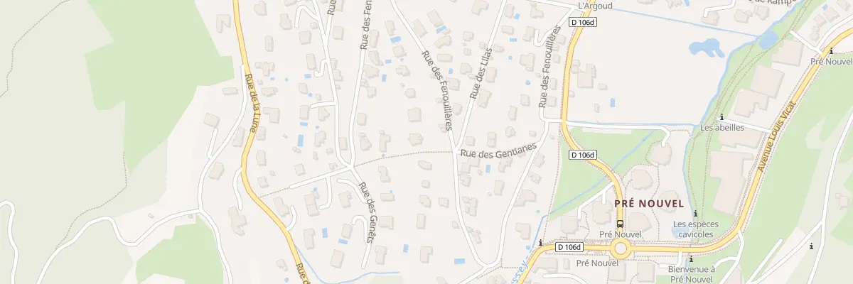Plan du 29 Rue des Fenouillères à Seyssins