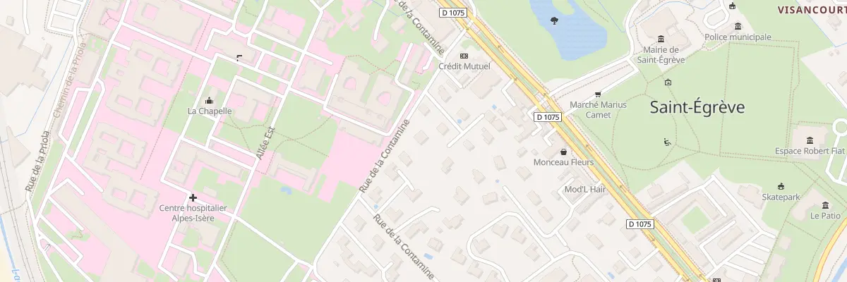 Plan du 11 Rue de la Contamine à Saint-Égrève