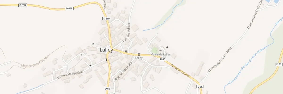 Plan du 5055 Le Village à Lalley