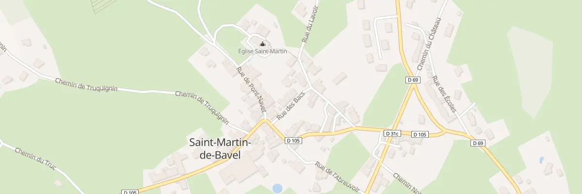 Plan du 5020 Saint Martin Village à Saint-Martin-de-Bavel