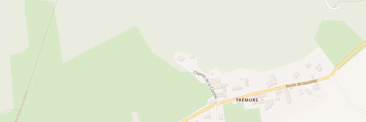 Plan du 126 Che de la Combe à Murs-et-Gélignieux