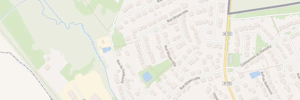 Plan du 27 Rue Moyen Ville à Gorcy