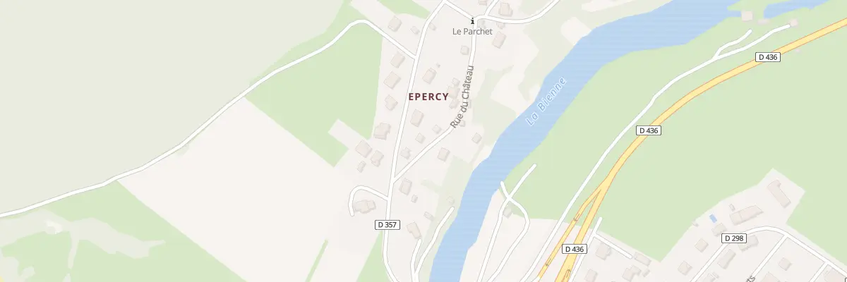 Plan du 1 Rue du Château à Lavancia-Epercy