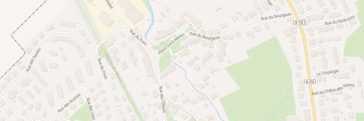 Plan du 23B Pl Saint-martin à Gorcy