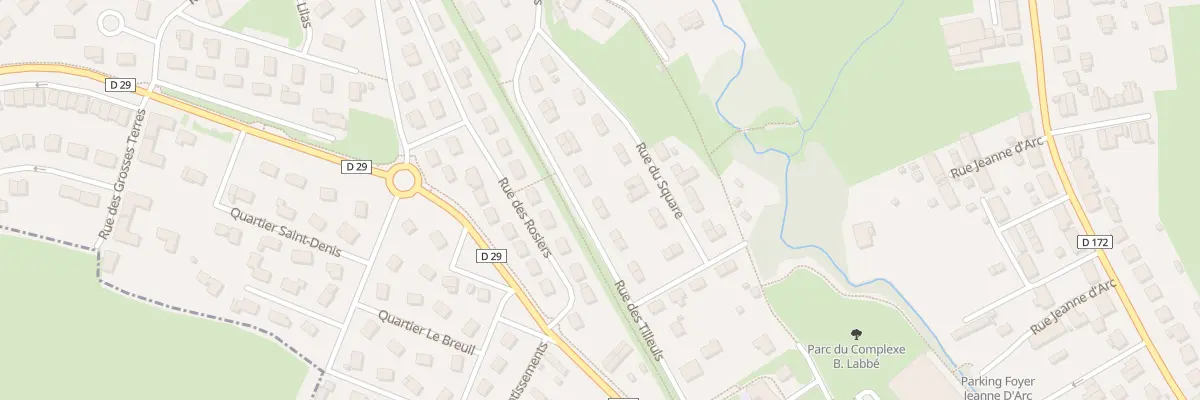 Plan du 24 Rue des Tilleuls à Gorcy