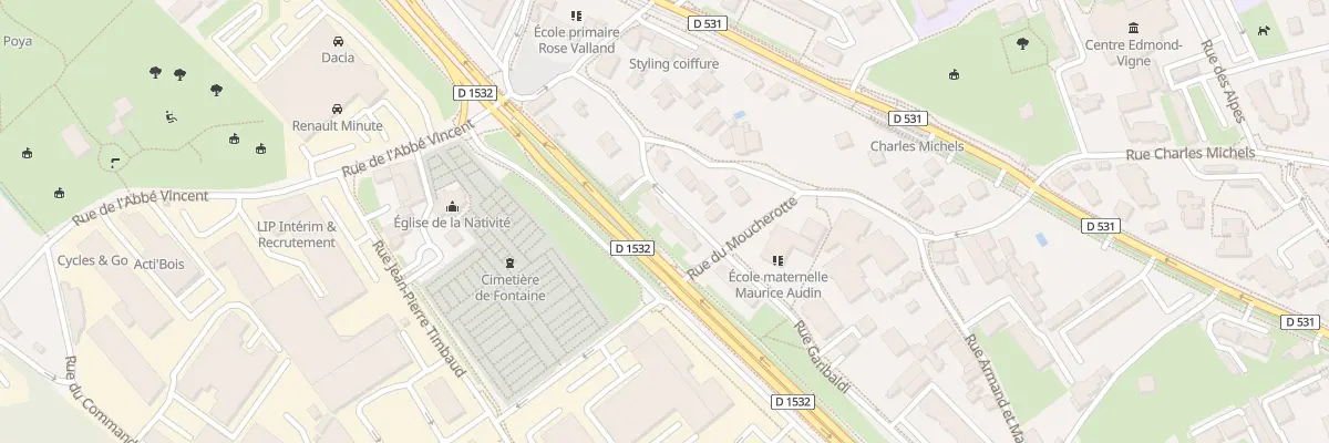 Plan du 33 Rue Garibaldi à Cholonge