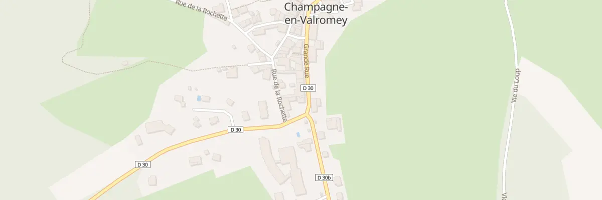 Plan du 388 Grande Rue à Valromey-sur-Séran