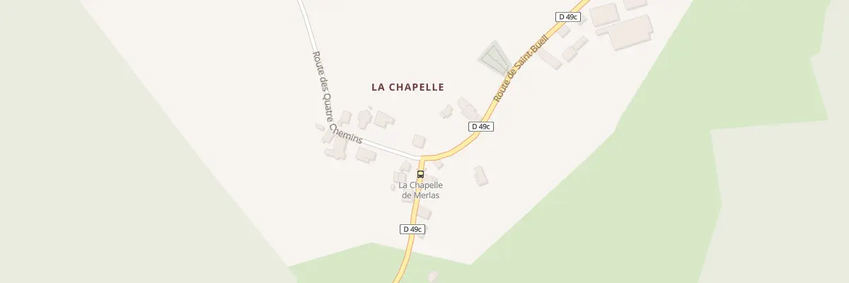 Plan du 4 Rte des Quatre Chemins à Merlas