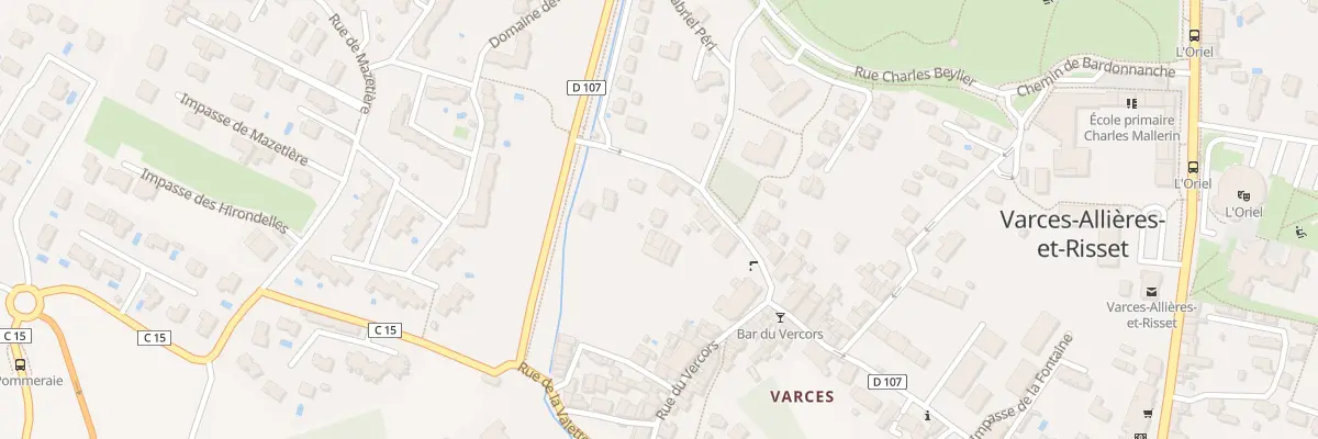Plan du 10 Rue du Vercors à Varces-Allières-et-Risset