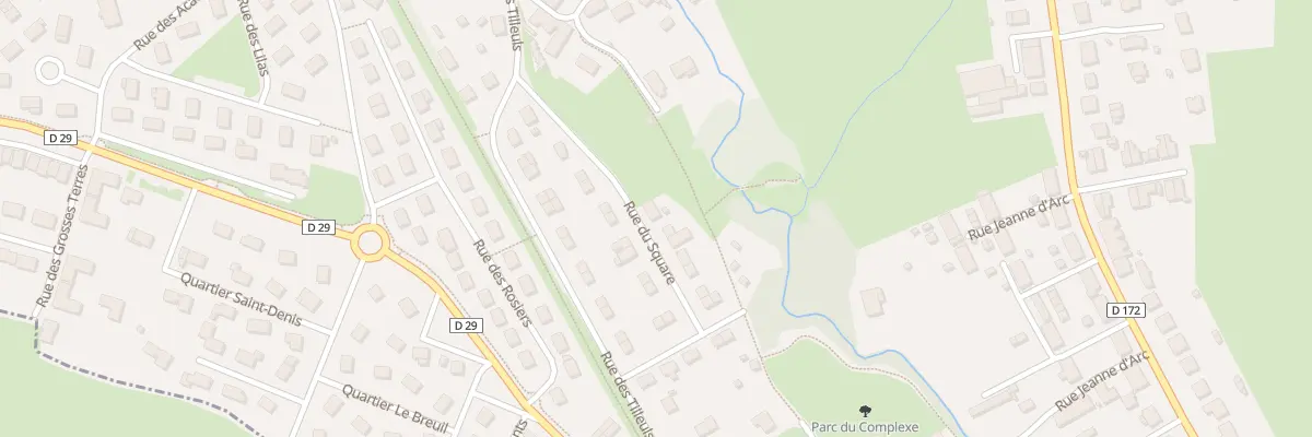 Plan du 24 Rue du Square à Gorcy