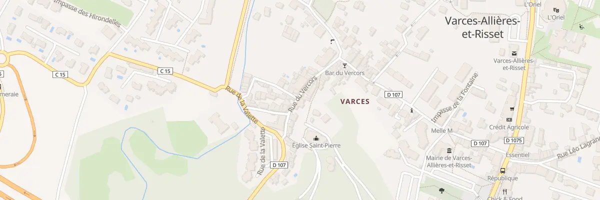 Plan du 24 Rue du Vercors à Varces-Allières-et-Risset