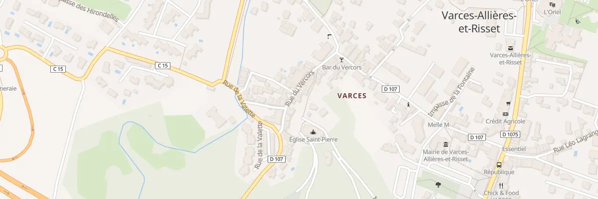 Plan du 26 Rue du Vercors à Varces-Allières-et-Risset