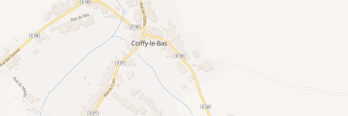 Plan du 12 Rue de la Chapelle à Coiffy-le-Bas
