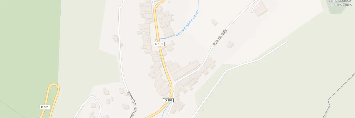 Plan du 25 Rue de Seigneulles à Saint-Maurice-sous-les-Côtes