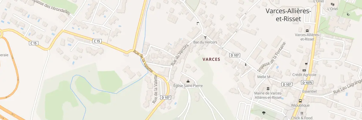 Plan du 20B Rue du Vercors à Varces-Allières-et-Risset