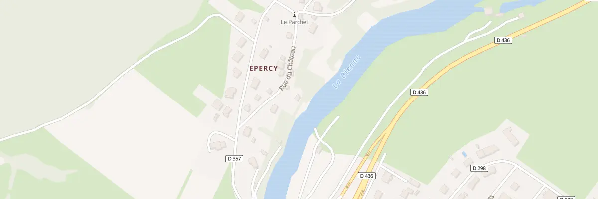 Plan du 5086 Sous le Four à Lavancia-Epercy