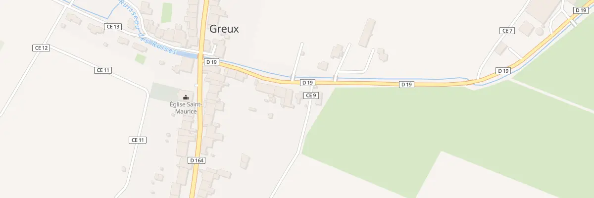 Plan du 5 Rue Bernard Lorraine à Greux