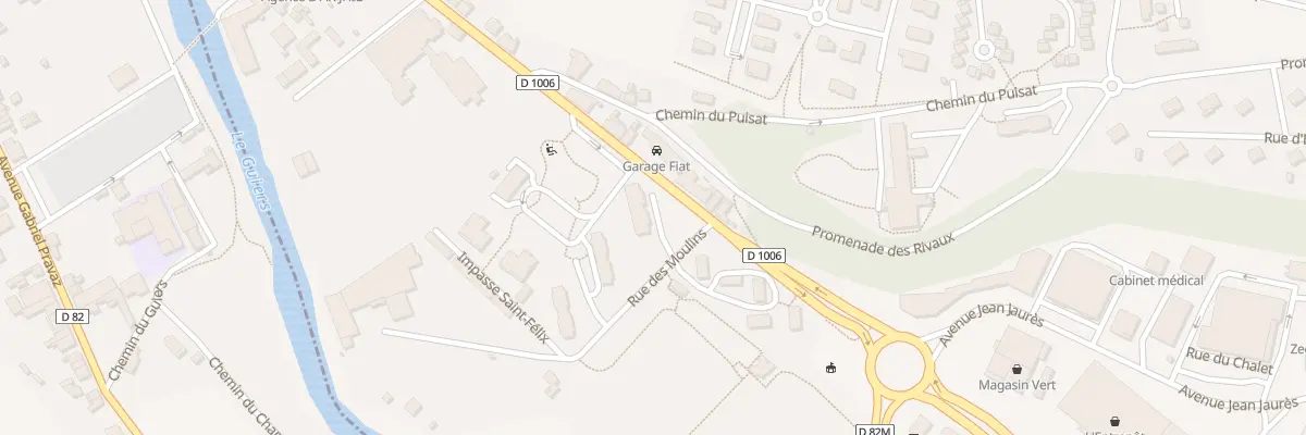 Plan du 5167 Imm La Residence au Pont-de-Beauvoisin