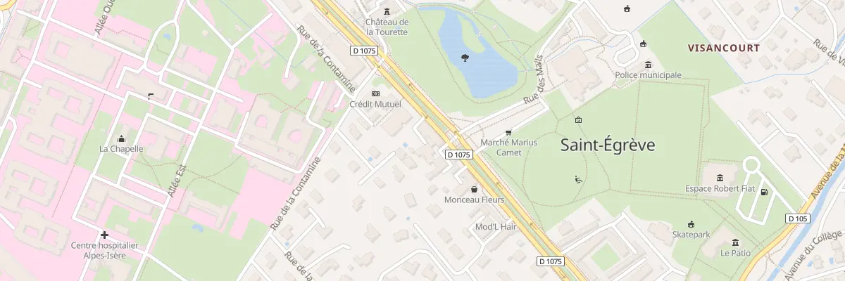 Plan du 61 Av General de Gaulle à Saint-Égrève