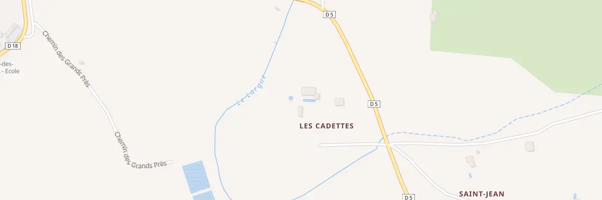 Plan du 5030 Les Prieisses à Revest-des-Brousses