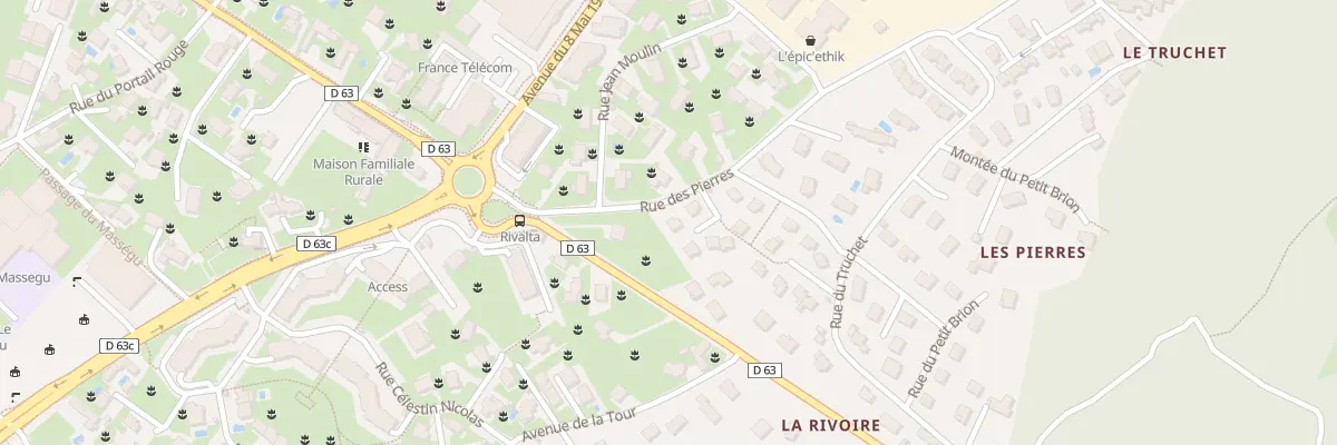 Plan du 10B Rue des Pierres à Vif