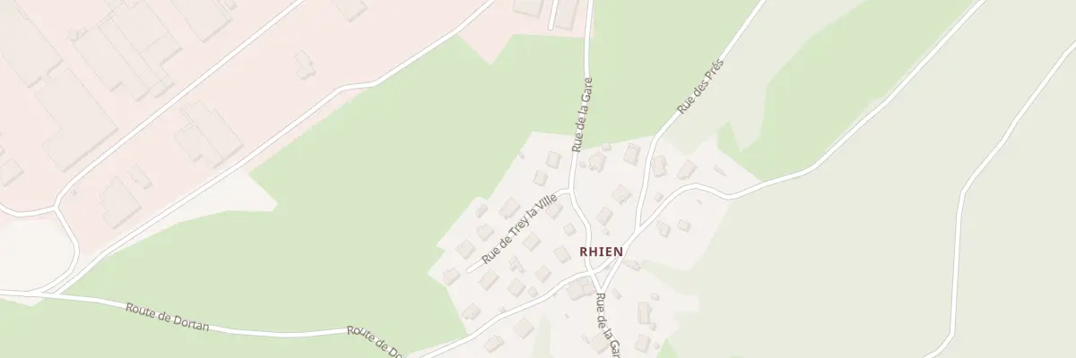 Plan du 2 Rue de Trey la Ville à Lavancia-Epercy