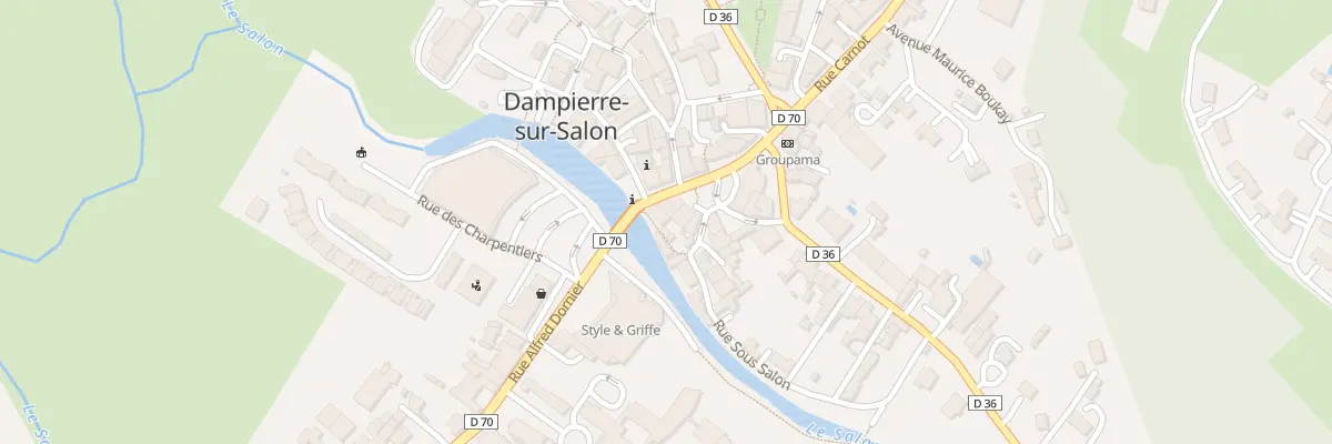 Plan du 2 Rue Carnot à Dampierre-sur-Salon