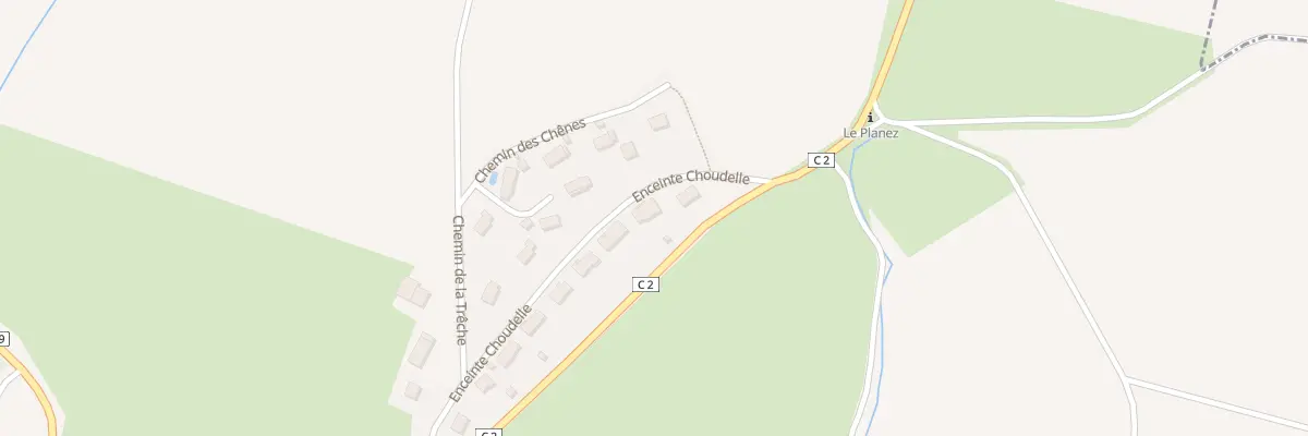 Plan du 5091 En Choudelle à Largillay-Marsonnay