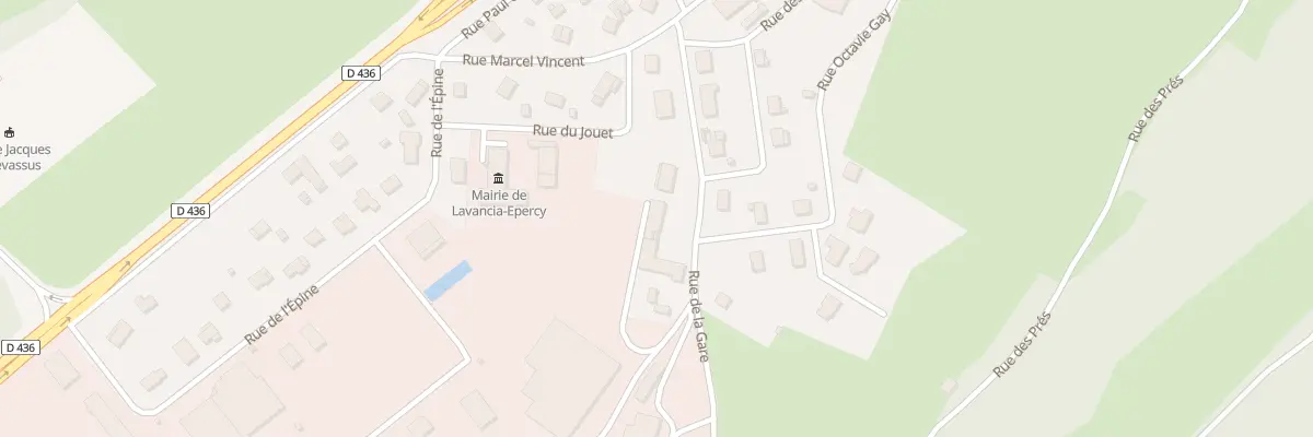 Plan du 10 Rue de la Gare à Coteaux du Lizon
