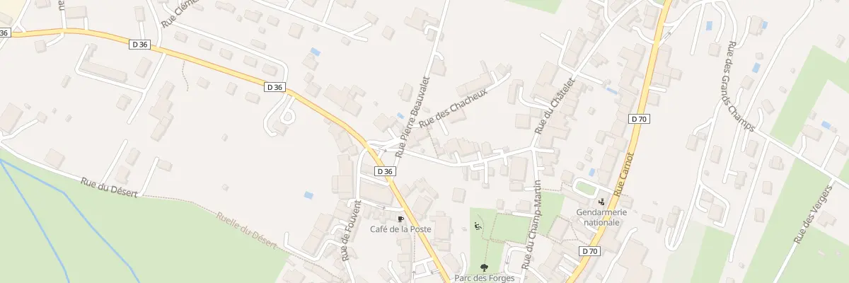 Plan du 4 Rue des Chacheux à Dampierre-sur-Salon
