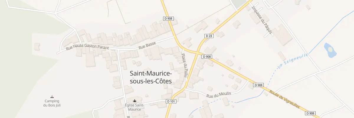 Plan du 6 Pl du Poilu à Saint-Maurice-sous-les-Côtes