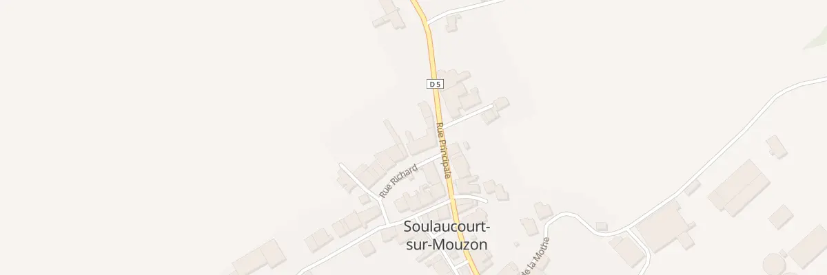Plan du 2 Rue Richard à Soulaucourt-sur-Mouzon