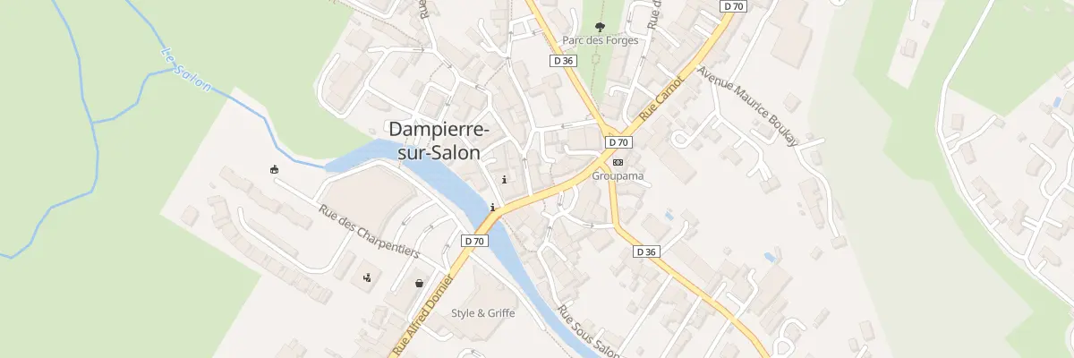 Plan du 3 Rue Carnot à Dampierre-sur-Salon