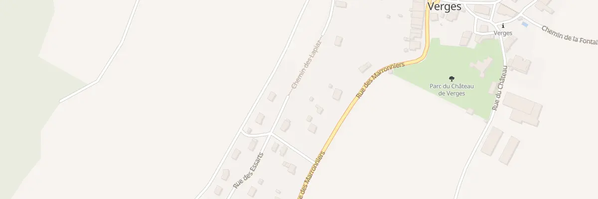 Plan du 16 Rte des Marronniers à Verges