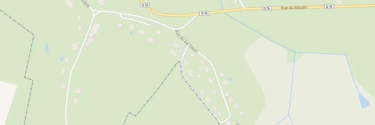 Plan du 24 Rue du Val Fleuri à Étrepigney